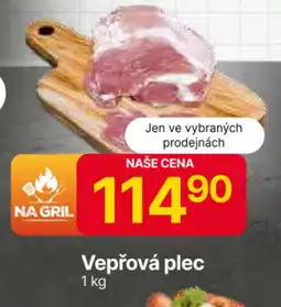Hruška Vepřová plec nabídka