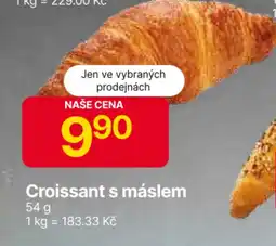 Hruška Croissant s máslem nabídka