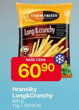 Hruška Hranolky Long&Crunchy nabídka