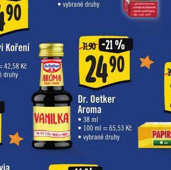 Jip Dr. oetker aroma nabídka