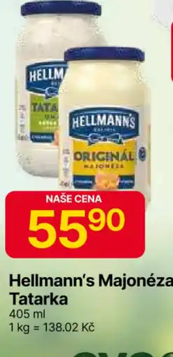Hruška HELLMANN'S Majonéza, Tatarka nabídka