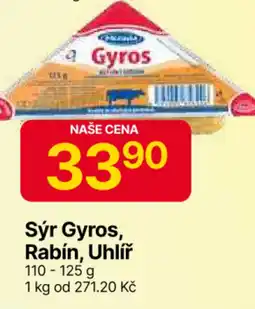 Hruška Sýr Gyros, Rabín, Uhlíř nabídka