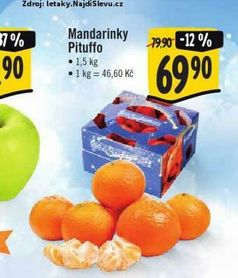 Jip Mandarinky pituffo nabídka