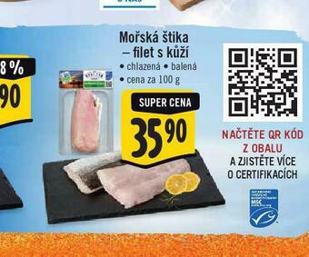 Jip Mořská štika - filet s kůží nabídka