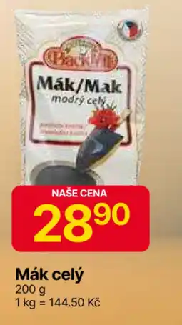 Hruška Mák celý nabídka