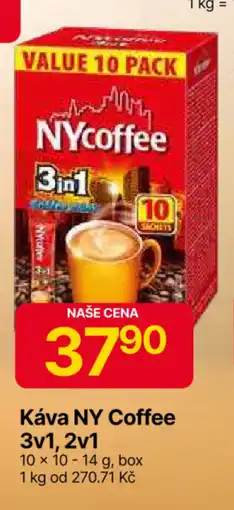 Hruška Káva NY Coffee 3v1, 2v1 nabídka