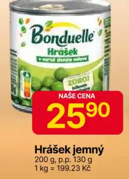 Hruška Bonduelle Hrášek jemný nabídka