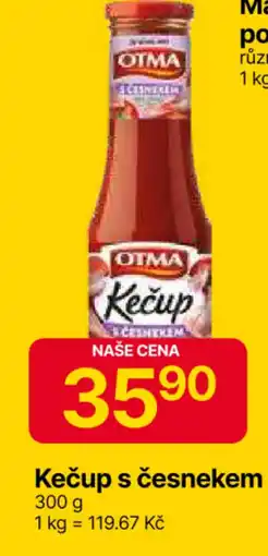 Hruška OTMA Kečup s česnekem nabídka