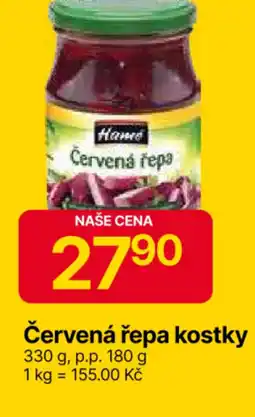 Hruška Hamé Červená řepa kostky nabídka