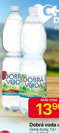 Hruška DOBRÁ VODA ochucená nabídka