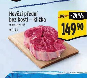 Jip Hovězí přední bez kosti - kližka nabídka