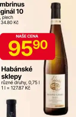 Hruška Habánské sklepy nabídka