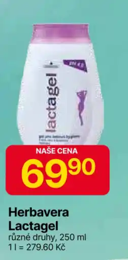 Hruška Herbavera Lactagel nabídka
