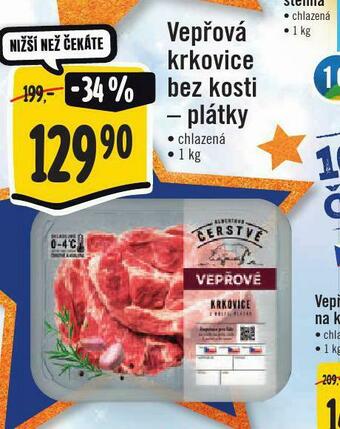 Jip Vepřová krkovice bez kosti nabídka