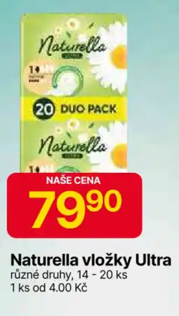 Hruška Naturella vložky Ultra nabídka