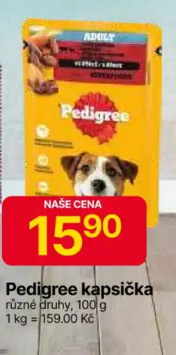 Hruška Pedigree kapsička nabídka