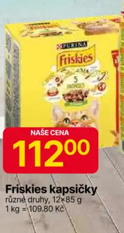 Hruška Friskies kapsičky nabídka