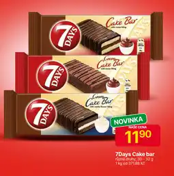 Hruška 7Days Cake bar nabídka