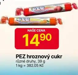 Hruška PEZ hroznový cukr nabídka