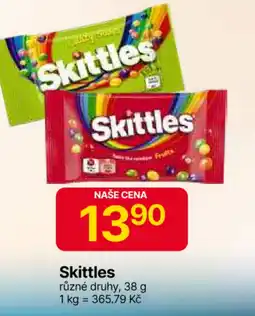 Hruška Skittles nabídka