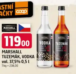 Trefa Marshall Tuzemák, vodka 37.5% nabídka