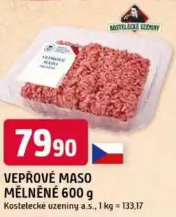 Trefa Vepřové maso mělněné nabídka