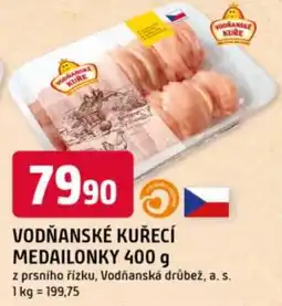 Trefa Vodňanské kuřecí medailonky nabídka