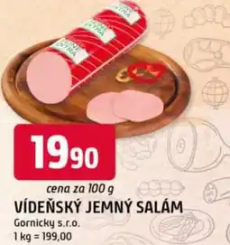 Trefa Vídeňský jemný salám nabídka