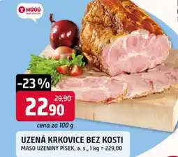 Trefa Uzená krkovice bez kosti nabídka