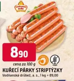Trefa Kuřecí párky striptýzky nabídka