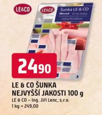 Trefa LE &CO šunka nejvyšší jakosti nabídka