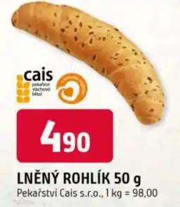 Trefa Lněný rohlík nabídka