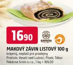Trefa Makový Závin listový nabídka