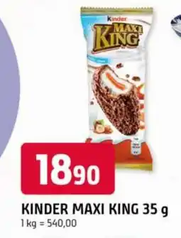 Trefa Kinder Maxi king nabídka