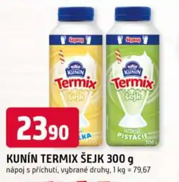 Trefa Kunín Termix šejk nabídka