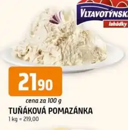 Trefa Tuňáková pomazánka nabídka
