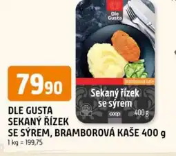 Trefa DLE GUSTA Sekaný řízek se sýrem, bramborová kaše nabídka