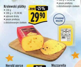 Jip Krolewski plátky nabídka