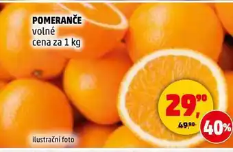 Penny Market Pomeranče nabídka