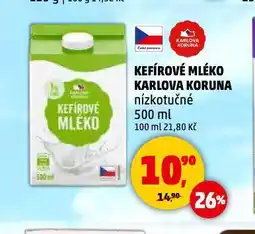Penny Market Kefírové mléko nabídka