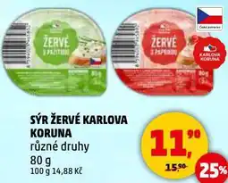 Penny Market Sýr žervé nabídka