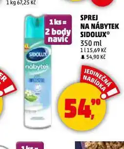 Penny Market Sidolux sprej na nábytek nabídka