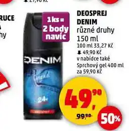 Penny Market Deosprej denim nabídka