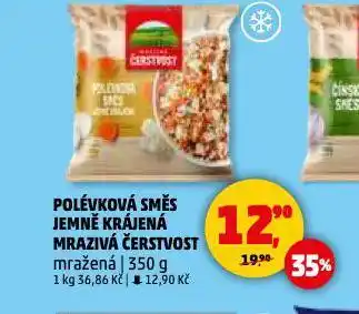 Penny Market Polévková směs jemně krájená mrazivá čerstvost nabídka