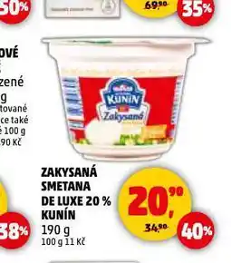 Penny Market Zakysaná smetana de luxe 20% kunín nabídka