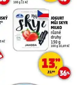 Penny Market Jogurt milko můj skyr nabídka