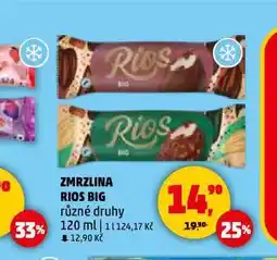 Penny Market Zmrzlina big rios nabídka