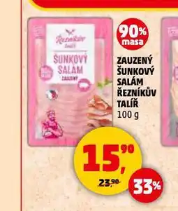 Penny Market Zauzený šunkový salám nabídka