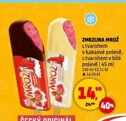 Penny Market Zmrzlina mrož nabídka