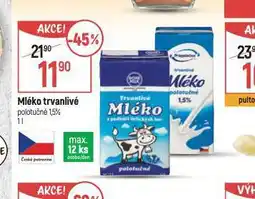 Globus Trvanlivé mléko 1,5% nabídka
